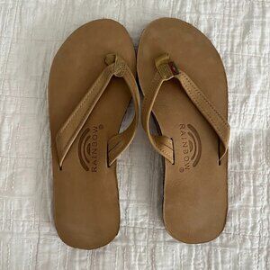 Luxury Leather - Single Layer Arch Support with a 1/2" Narrow Strap, Size 8 Wom